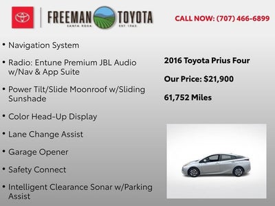 2016 Toyota Prius 5dr HB Four