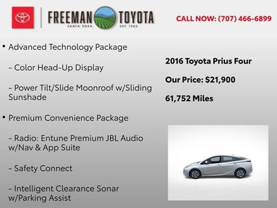 2016 Toyota Prius 5dr HB Four