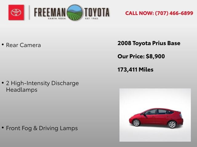 2008 Toyota Prius 5dr HB (Natl)