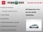 2012 Toyota Prius c 5dr HB One