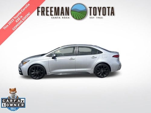 2023 Toyota Corolla XSE CVT