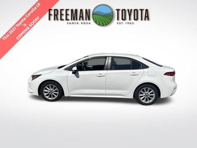 2021 Toyota Corolla LE CVT
