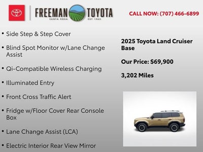 2025 Toyota Land Cruiser 4WD