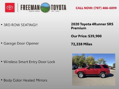 2020 Toyota 4Runner SR5 4WD