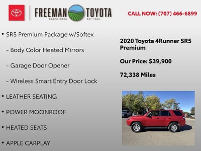 2020 Toyota 4Runner SR5 4WD