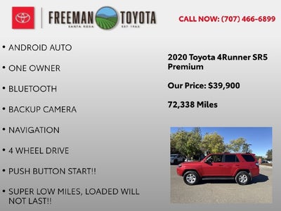 2020 Toyota 4Runner SR5 4WD
