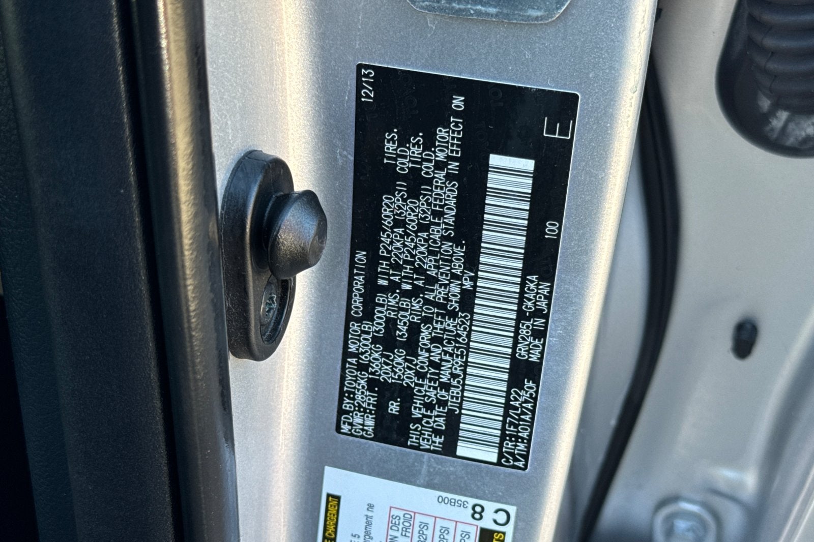 2014 Toyota 4Runner 4WD 4dr V6 Limited