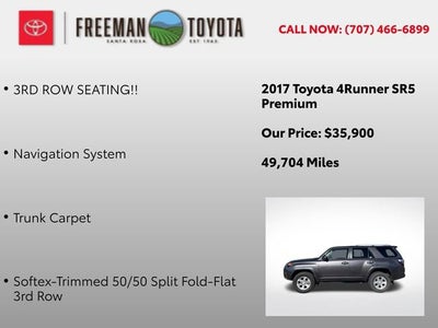2017 Toyota 4Runner SR5 Premium 4WD