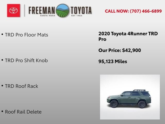 2020 Toyota 4Runner SR5 4WD