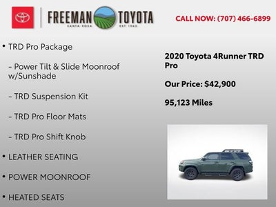 2020 Toyota 4Runner SR5 4WD