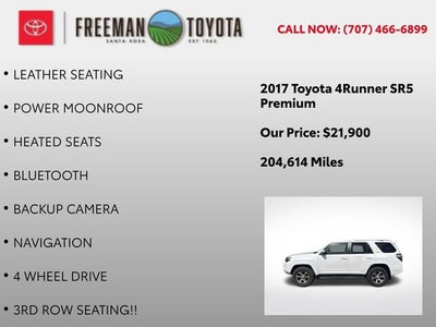 2017 Toyota 4Runner SR5 4WD