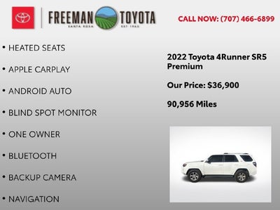 2022 Toyota 4Runner SR5 Premium 2WD