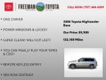 2006 Toyota Highlander 4dr 4-Cyl