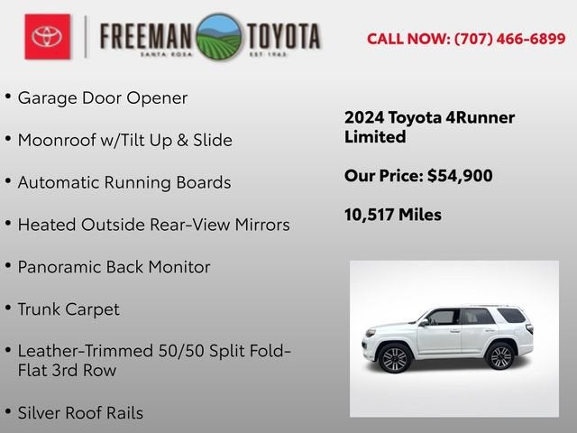 2024 Toyota 4Runner Limited 4WD