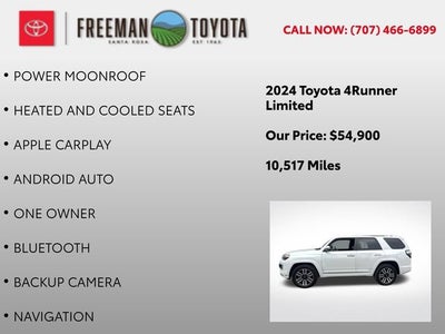 2024 Toyota 4Runner Limited 4WD