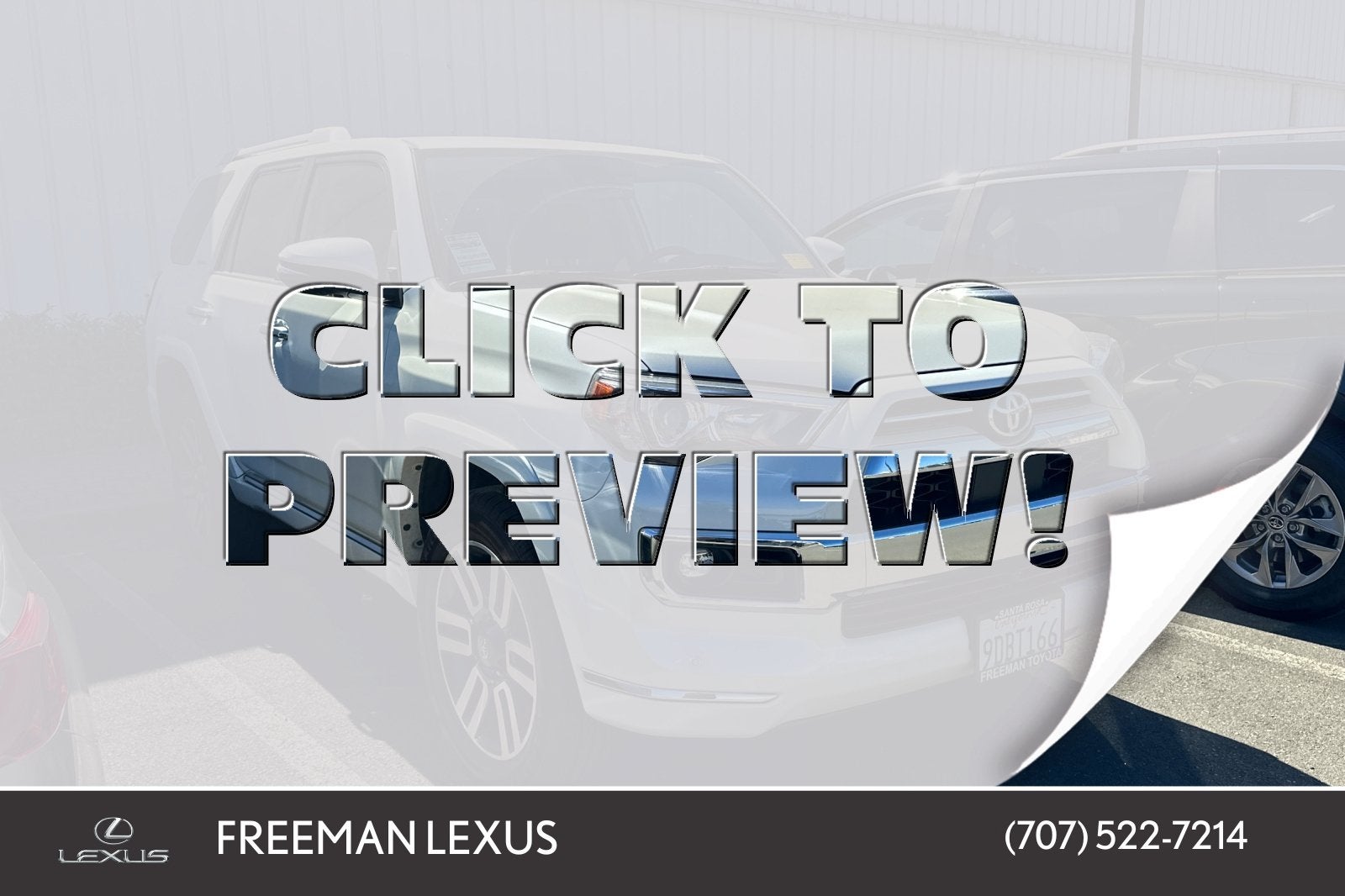 2023 Toyota 4Runner Limited 4WD