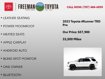 2023 Toyota 4Runner TRD Pro 4WD