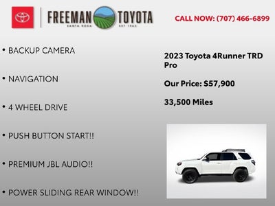 2023 Toyota 4Runner TRD Pro 4WD