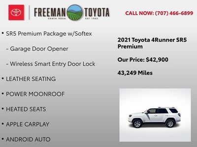2021 Toyota 4Runner SR5 Premium 4WD
