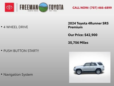 2024 Toyota 4Runner SR5 Premium 4WD