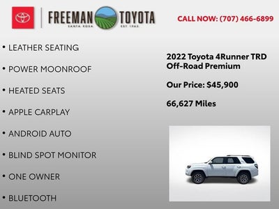 2022 Toyota 4Runner TRD Off Road Premium 4WD
