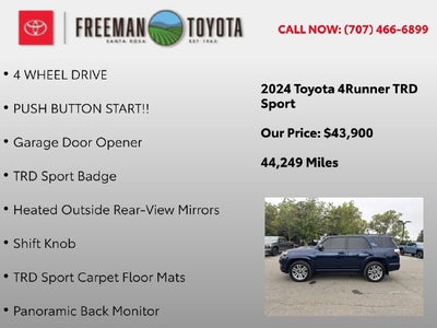 2024 Toyota 4Runner TRD Sport 4WD