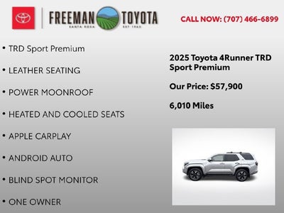 2025 Toyota 4Runner TRD Sport Premium 4WD