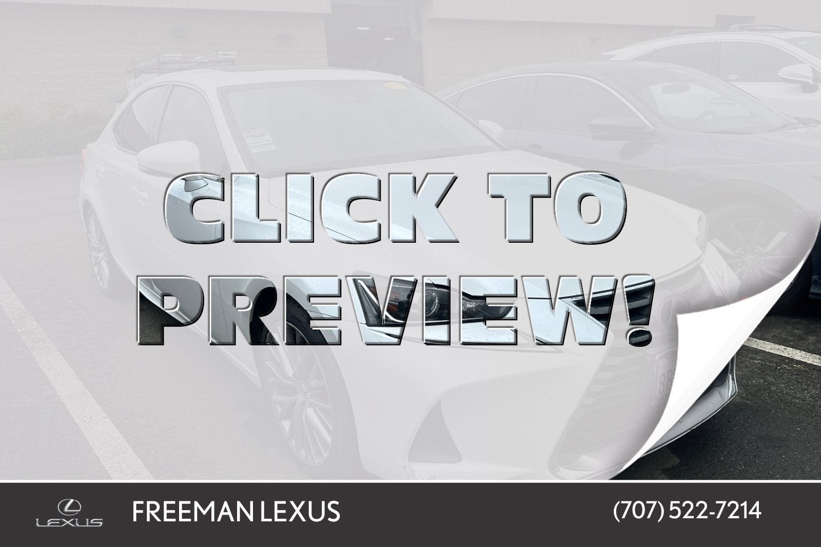 2018 Lexus IS IS 300