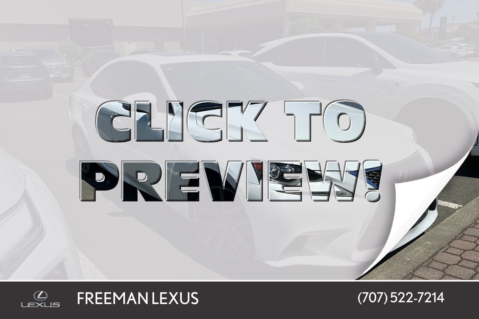 2015 Lexus IS 350 4dr Sdn RWD