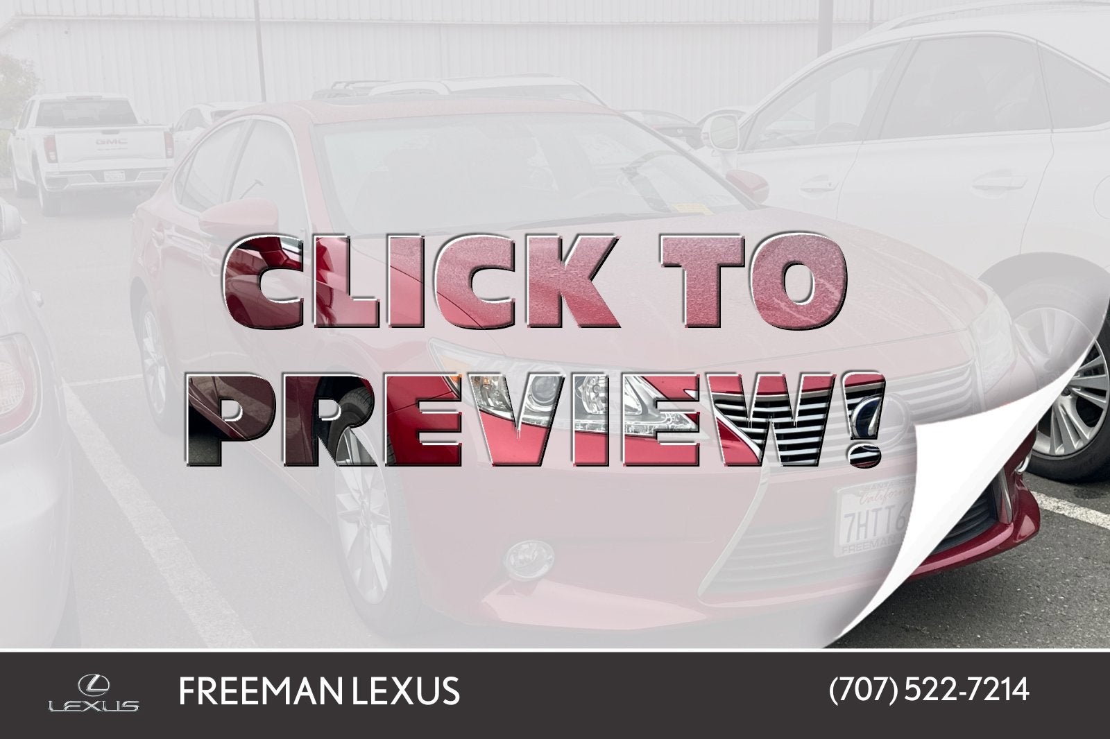 2015 Lexus ES 300h 4dr Sdn Hybrid