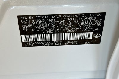 2026 Lexus IS IS 350 F SPORT Design RWD