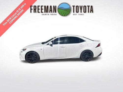 2016 Lexus IS 300 4dr Sdn AWD