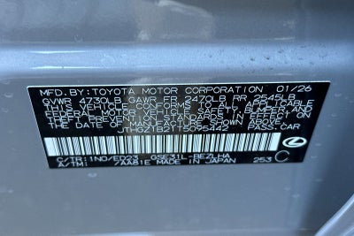 2026 Lexus IS IS 350 F SPORT RWD