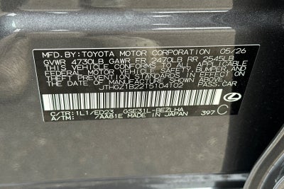 2026 Lexus IS IS 350 F SPORT RWD