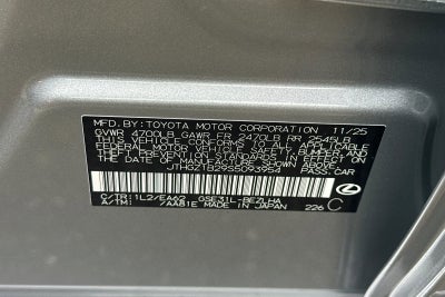 2025 Lexus IS IS 350 F SPORT RWD