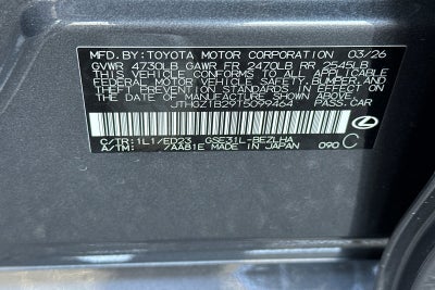 2026 Lexus IS IS 350 F SPORT RWD