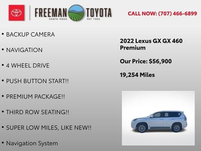 2022 Lexus GX GX 460 Premium 4WD