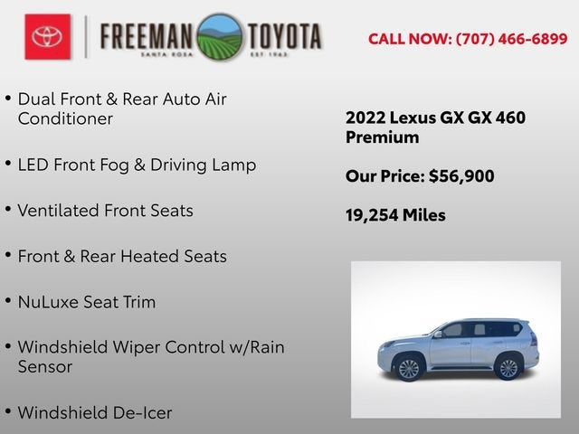 2022 Lexus GX GX 460 Premium 4WD