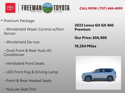 2022 Lexus GX GX 460 Premium 4WD