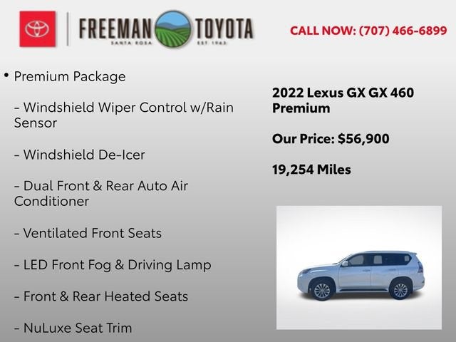 2022 Lexus GX GX 460 Premium 4WD