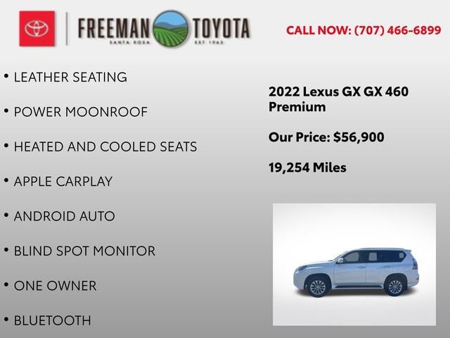 2022 Lexus GX GX 460 Premium 4WD