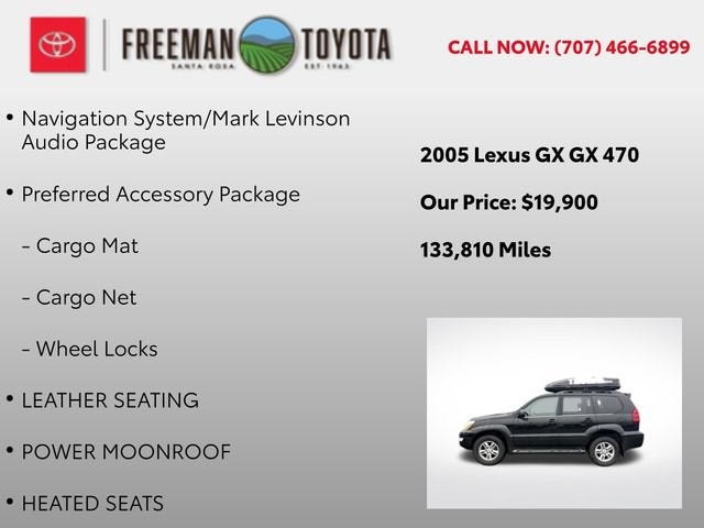 2005 Lexus GX 470 4dr SUV 4WD