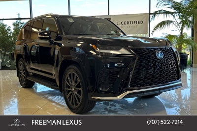 2026 Lexus LX LX 600 F SPORT Handling 4WD
