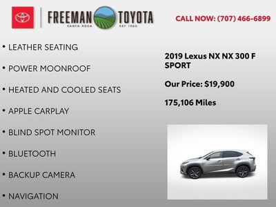 2019 Lexus NX NX 300 FWD