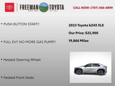 2023 Toyota bZ4X XLE FWD