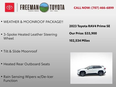 2023 Toyota RAV4 Prime SE