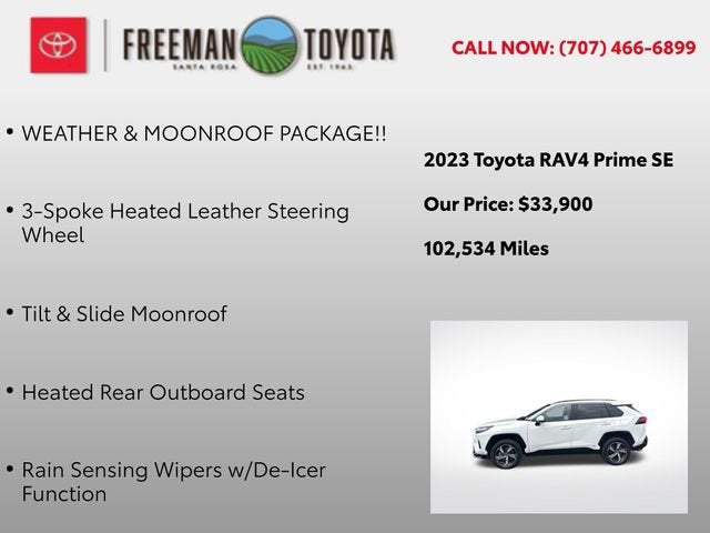 2023 Toyota RAV4 Prime SE