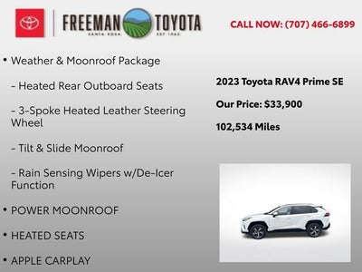 2023 Toyota RAV4 Prime SE