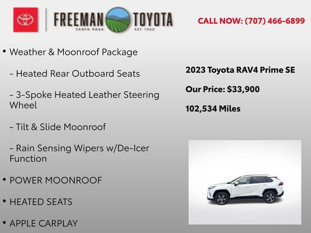 2023 Toyota RAV4 Prime SE