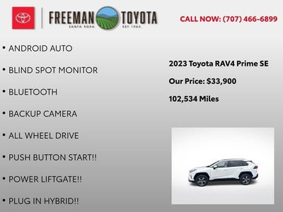 2023 Toyota RAV4 Prime SE